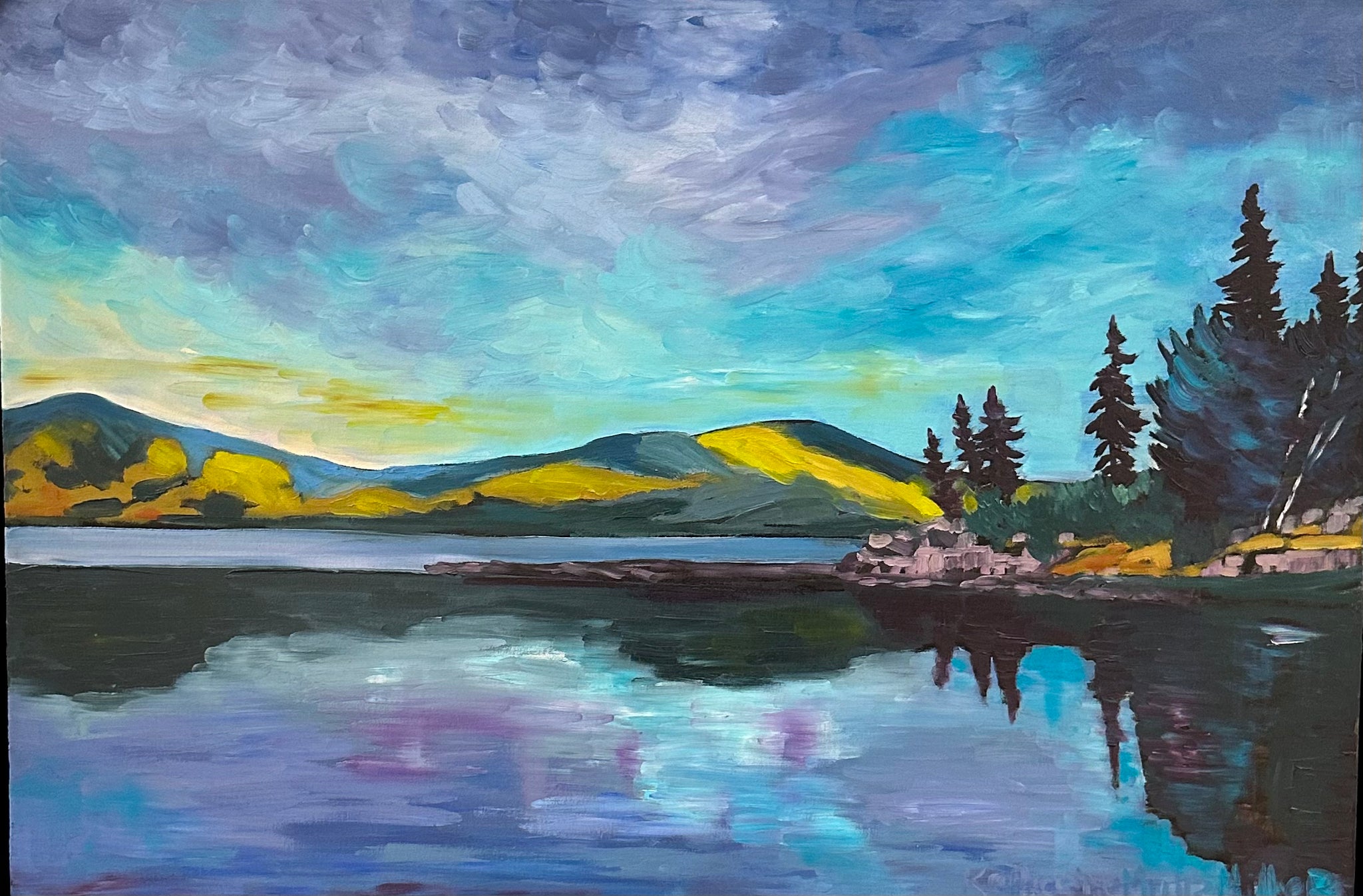 'Quietude in the North' Lake Labarge, Yukon
