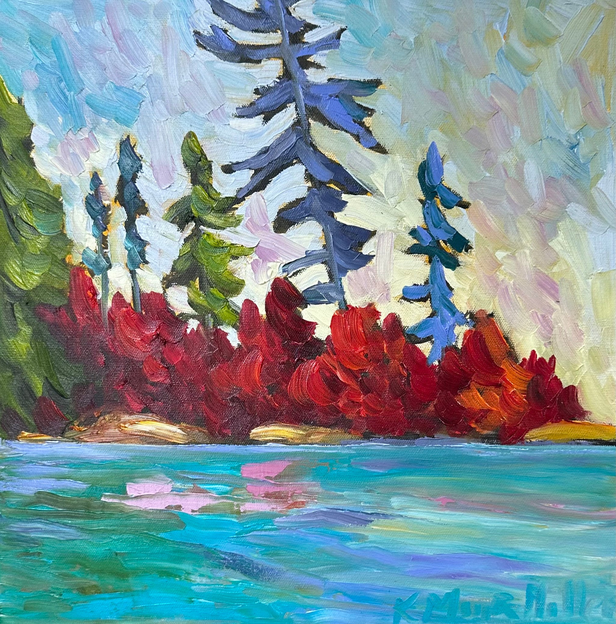 989 "Autumn is Near 1" Temagami Series