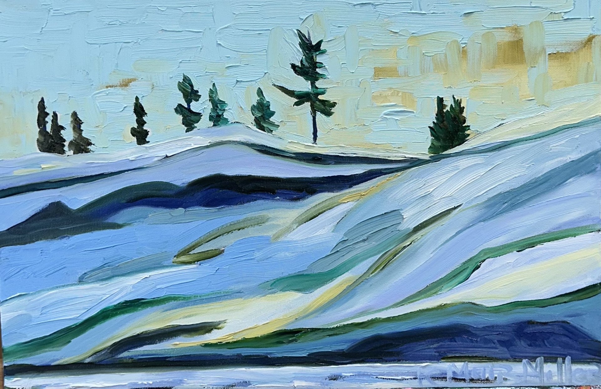 988 "Drifting By" Le Massif, Quebec